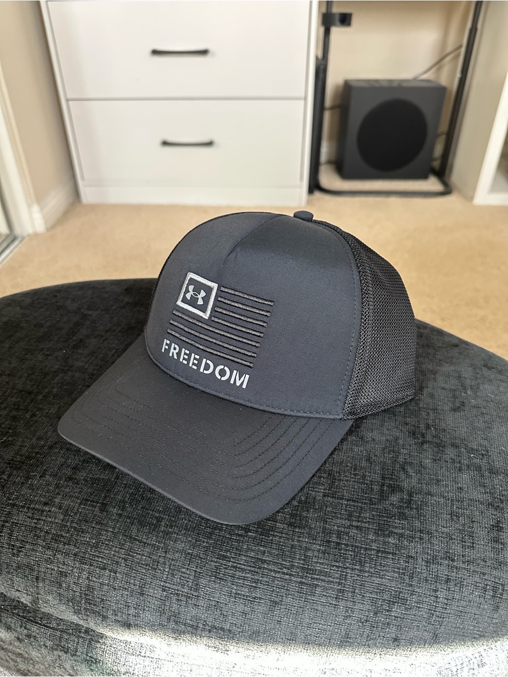 Under Armour Freedom Trucker Hat - Black